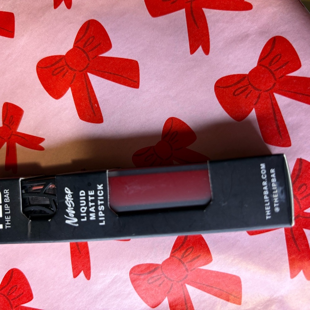 The Lip Bar Matte Lipstick in Vibrant Red